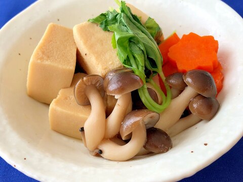 簡単！高野豆腐の含め煮